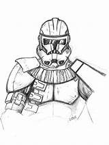 Coloring Clone Trooper Pages Wars Star Darth Vader Coloringhome Cody Comments sketch template