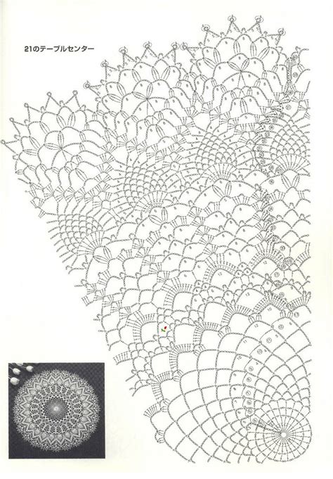 printable  crochet doily patterns diagrams ergahandmade crochet