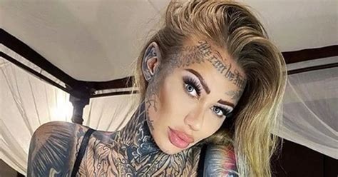 Britain S Most Tattooed Woman Shows What She Looks Like With Ink