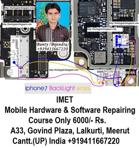 iPhone 5s Display Light Solution Backlight Ways Lcd Jumper