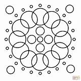 Circles Mandalas Cerchi Circulos Ausdrucken Pebble Stepping Stones Circulo Supercoloring Wane Geometricas Kolorowanka Cuadrado sketch template