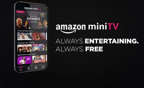 amazon launches  app minitv video  platform  india  curated web series tech