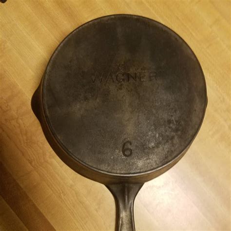 vintage cast iron skillet  marked  sk   restoration wwwbunagidelimnet