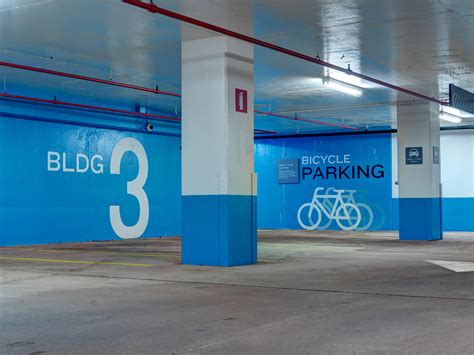 parking garage signage egd lafayette centre  esi design  beacon