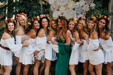 This Bride Threw Her Bridesmaids The Ultimate Boho Party