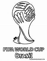 Coloring Pages Soccer Cup Fifa Brazil Colouring Football Kids Brasil Print Futbol Para Team Logos Imprimir Logo Party Uefa Cups sketch template