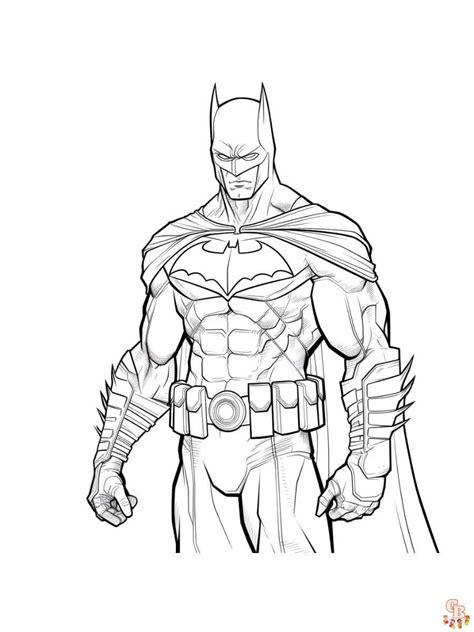 batman face coloring pages