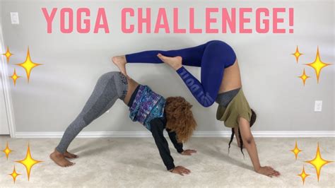 yoga challenge  friend edition youtube