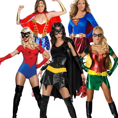 sexy super hero costumes womens comic book movie superhero fancy dress