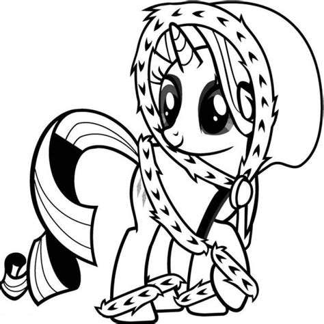mlp coloring pages rarity  getcoloringscom  printable