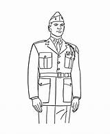 Coloring Pages Marine Army Officer Forces Sheets Armed Veterans Soldier Navy Kids Uniform Print Color Military Dress Printables American Usa sketch template