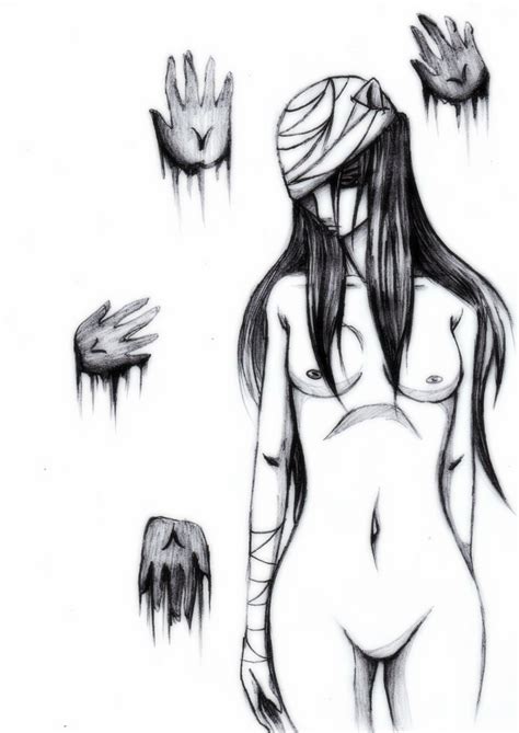 Rule 34 1girls Drawn Elfen Lied Female Female Only Lucy Elfen Lied