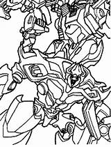 Coloring Transformers Megatron Kids Color sketch template