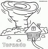 Tornado Coloring Tornados Disasters Desastres Colorear Dibujos Wirbelsturm Malvorlagen Ausmalen Hurricane Classroom Fêtes Salles Feuilles Tornades Naturelles Grandir 6ème Catastrophes sketch template