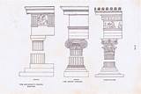 Doric Ionic Greek Corinthian sketch template