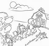 Coloring Pages School Elementary Students Getcolorings Printable Color sketch template