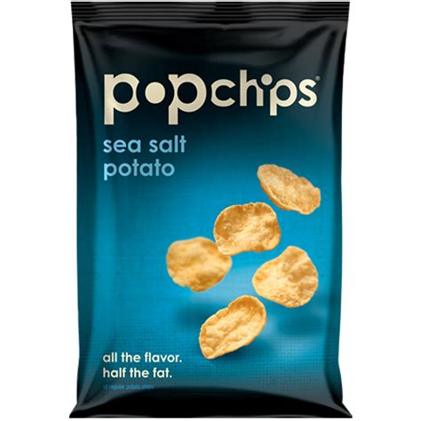 popchips sea salt potato  oz   iherbcom