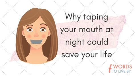 Taping Your Mouth At Night For Better Sleep