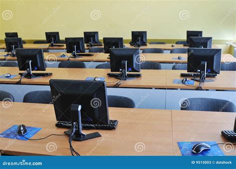 classroom computer stock image image  communication