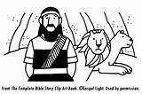 Coloring Daniel Lions Den Pages Lion Mission Bible Class Kids Sheet Clipart Comments Library sketch template