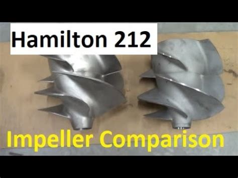 hamilton  jet pump impellers compared youtube