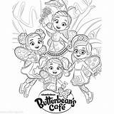 Butterbean Fairies Xcolorings Piggy sketch template