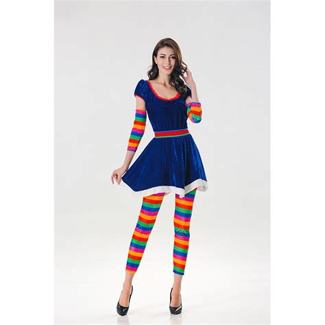 naughty adult colorful halloween cosplay costumes