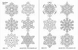 Snowflake Snowflakes Sheets Firstpalette sketch template