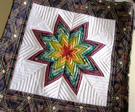 folded star quilt pattern