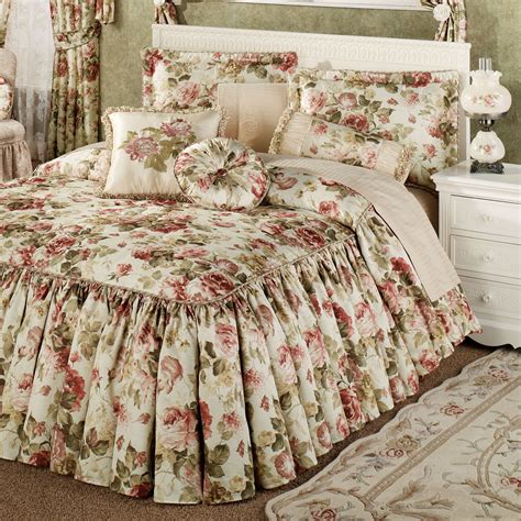 springfield ruffled flounce bedspread bedding
