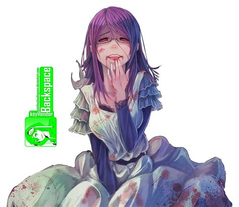 Kamishiro Rize Tokyo Ghoul Render By Azizkeybackspace