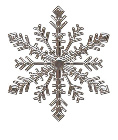 silver snowflake png clip art library