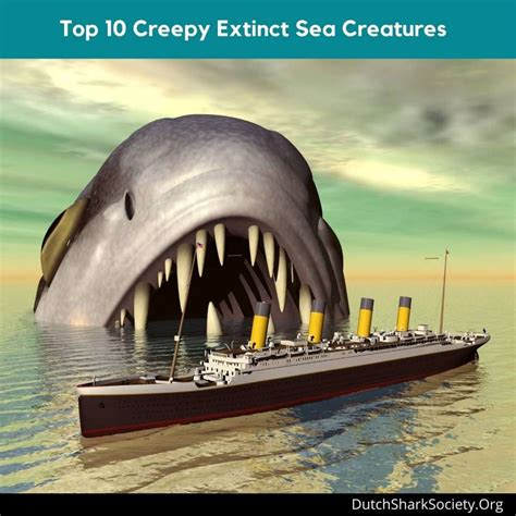 top  creepy extinct sea creatures