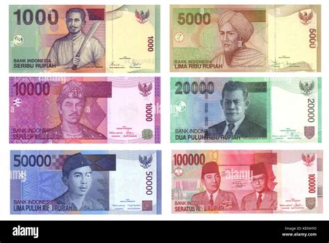 indonesische rupiah idr banknoten stockfoto bild 163973572 alamy