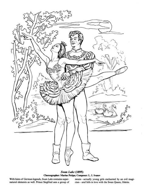 swan lake dance coloring pages coloring books coloring pages