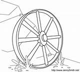 Wheel Wagon Pages Cliparts Coloring Clipart Printable Colouring Drawing Template Getdrawings Library sketch template