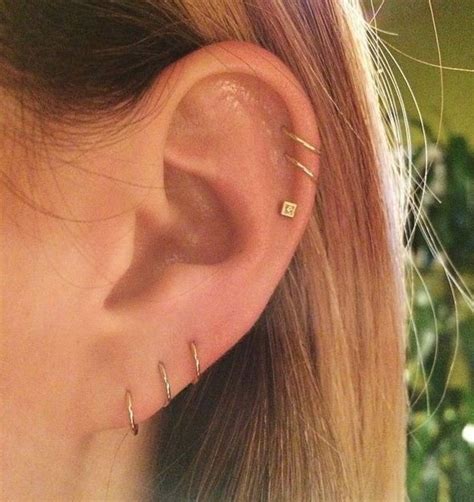 The 10 Most Unique Multiple Ear Piercing Ideas Cool Ear Piercings