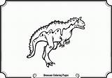 Carnotaurus Coloring Pages Popular Coloringhome sketch template