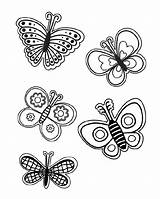 Coloring Butterflies Sheknows Springtime Sheets Spring Kids sketch template
