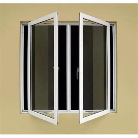 hinged white upvc casement window glass thickness   mm  rs square feet  jalandhar
