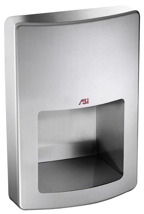Asi Roval 20199 Semi Recessed Hand Dryer Stainless Steel
