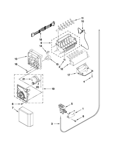 kenmore elite ice maker diagram wiring diagram