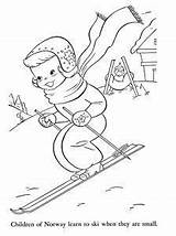 Coloring Pages Finland Winter Getdrawings Getcolorings sketch template
