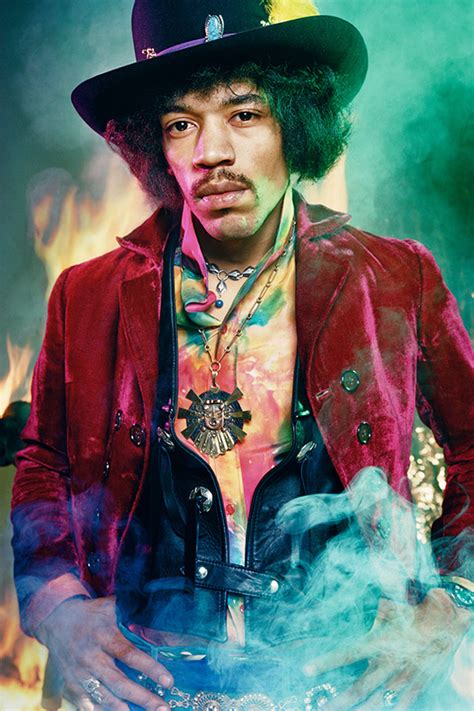 Jimi Hendrix Portrait Experience The Best Of Jimi