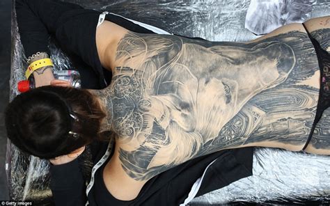 Tattoo Devotees Showcase Beautiful Designs At East Londons Tobacco