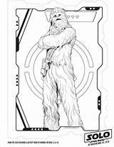 Chewbacca Sojourns Hansolo Starwars Soloastarwarsstory sketch template