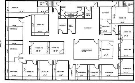 office floor plan examples