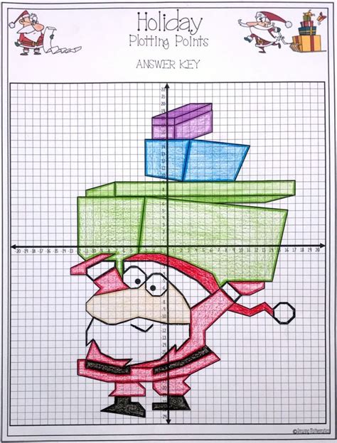 printable christmas coordinate graphing worksheets printable