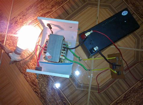 tested simple dc  ac inverter circuit