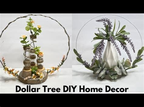 dollar tree diy home decor easy youtube